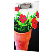 Bloempotje Klembord (Links)