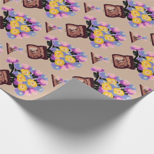 Bloempotten Cadeaupapier (Hoek)