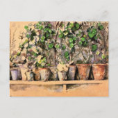 Bloempotten in Clay Paul Cezanne Briefkaart (Voorkant)