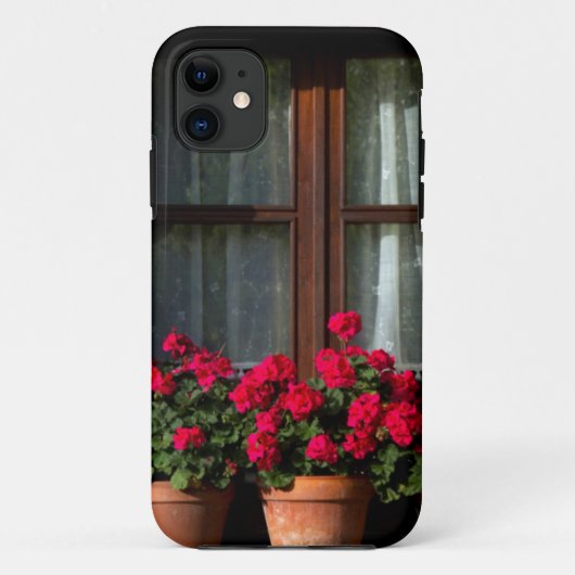 Bloempotten in het dorp Case-Mate iPhone case (Achterkant)
