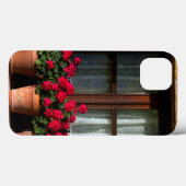 Bloempotten in het dorpsraam Case-Mate iPhone case (Achterkant (horizontaal))