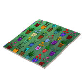 Bloempotten keramische Tegel Tegeltje (Zijkant)