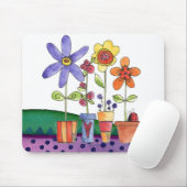 Bloempotten Muismat (Met muis)