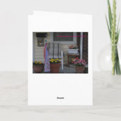 Bloempotten, portieken & vuurvliegjes kaart (Achterkant)