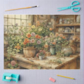 Bloempotten Tissuepapier (Craft)