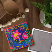 Bloempret Wees vriendelijk Altijd inspirativiteit  Magneet