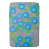 Bloemprint voor lente en zomer badmat (Voorkant Verticaal)