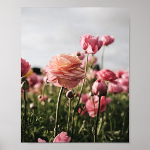 Bloemprint, Waardeposter papier (halfglans) Poster