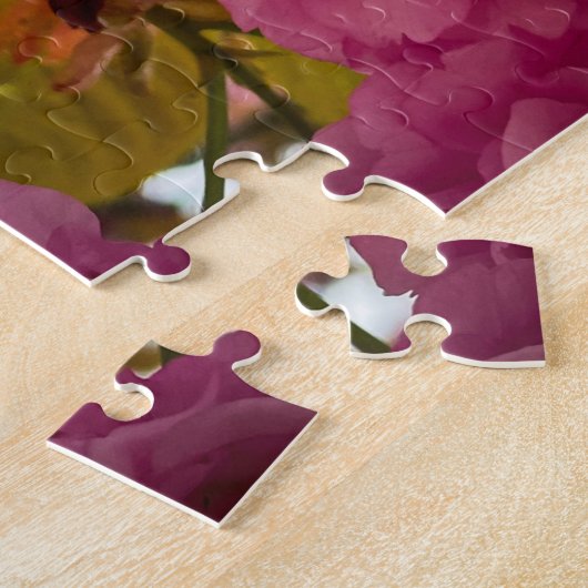 Bloempuzzel - FOTO Legpuzzel (Zijkant)