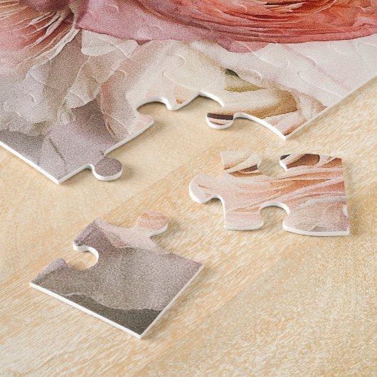 bloempuzzel legpuzzel (Zijkant)