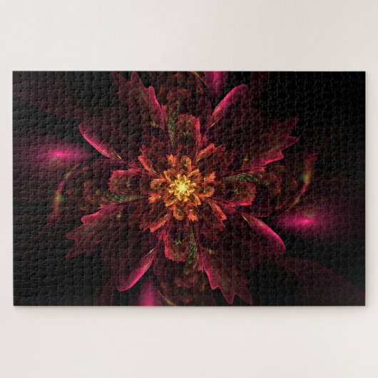 bloempuzzel legpuzzel (Horizontaal)