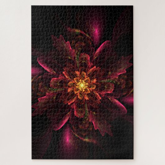 bloempuzzel legpuzzel (Verticaal)