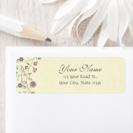 bloemrand etiket (Insitu)