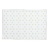 bloemrand van gestileerde tulpen kussensloop (Achterkant-Links)