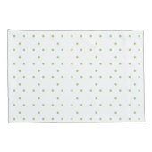 bloemrand van gestileerde tulpen kussensloop (Achterkant-Rechts)