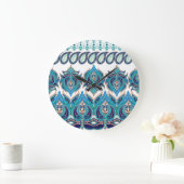  bloemranden:  Paisley Design Grote Klok (Huis)