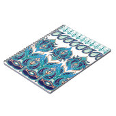 bloemranden: Paisley Design Notitieboek (Linkerzijde)