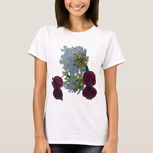 Bloemreflecties T-shirt (Voorkant)