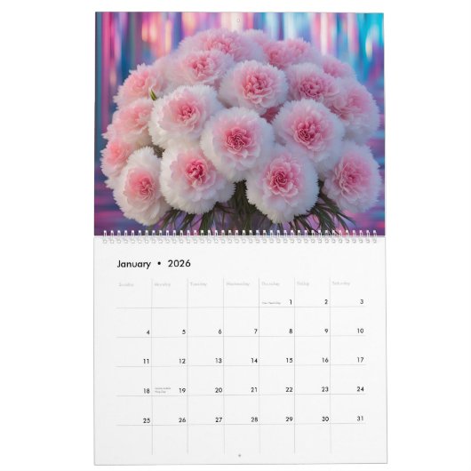Bloemregelingen Kalender (Jan 2026)
