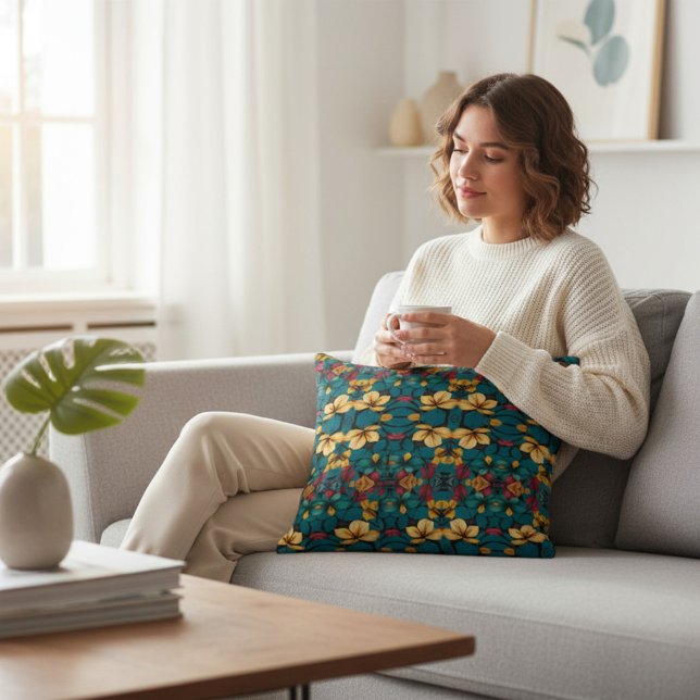 Bloemrijk Accent Kussen (Creator heeft geüpload)