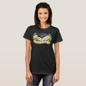 Bloemrijk afstudeercadeau Cute Watercolor Afstudee T-shirt (Voorkant volledig)