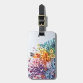 bloemrijk bagagelabel (Voorkant verticaal)