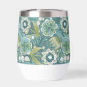 Bloemrijk Boho Botanisch Patroon (Achterkant)