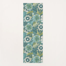 Bloemrijk Boho Botanisch Patroon Yogamat