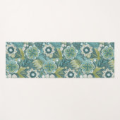 Bloemrijk Boho Botanisch Patroon Yogamat (Voorkant (horizontaal))
