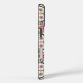 Bloemrijk Boho-patroon in rood, roze en turquoise Case-Mate iPhone Case (Achterkant / Rechts)