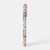 Bloemrijk Boho-patroon in rood, roze en turquoise iPhone 16 Hoesje (Rechterkant)