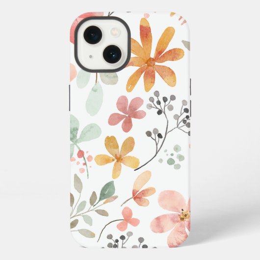 Bloemrijk iPhone Hoesje (Achterkant)