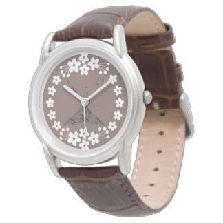 Bloemrijk Minimaal Horloge | Elegant Neutraal Pols