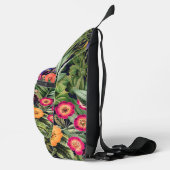Bloemrijk Roze Eiland Weide Sling Bag (Rechts)