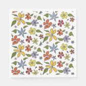 Bloemrijk servet (Voorkant)