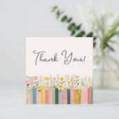 Bloemrijk verhaalboek Haar Volgende Hoofdstuk Brui Bedankkaart (Staand voorkant)