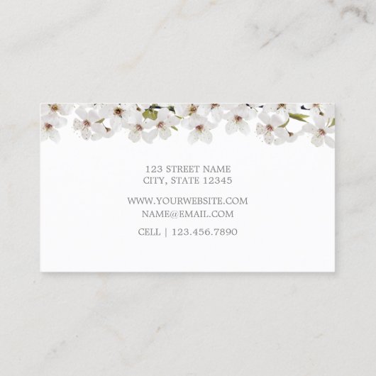 Bloemrijk Visitekaartje - II (Achterkant)