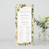 Bloemrijk Volledig Misa Katholiek Huwelijksceremon (Staand voorkant)