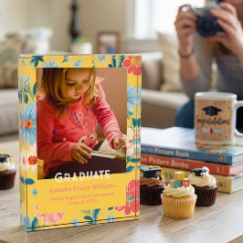 Bloemrijke afstudeercadeaus voor kleuters meisjes fotoblokken