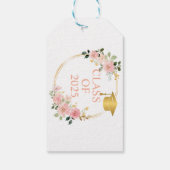 Bloemrijke Afstudeerklas van 2025 Cadeaulabel (Achterkant)