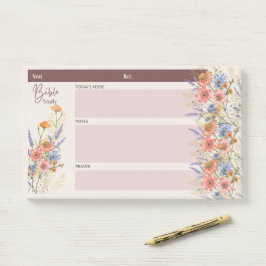 Bloemrijke BIJBELSTUDIE NOTITIES Christelijke Gelo Post-it® Notes