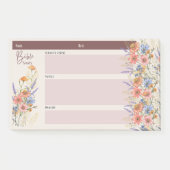 Bloemrijke BIJBELSTUDIE NOTITIES Christelijke Gelo Post-it® Notes (Voorkant)