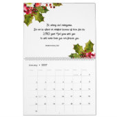 Bloemrijke Bijbeltekst Muurkalender 2026 Kalender (Jan 2027)