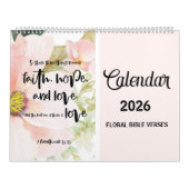 Bloemrijke Bijbeltekst Muurkalender 2026 Kalender (Hoes)