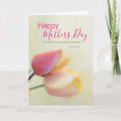 Bloemrijke Bijbelverzen voor religieuze moeders  Kaart (Voorkant)