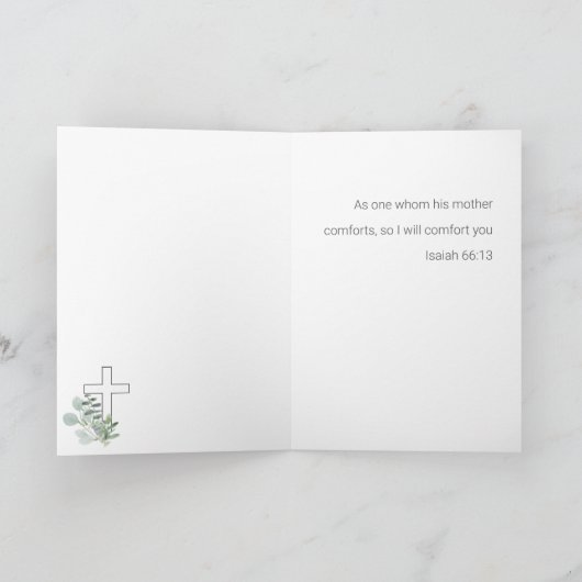 Bloemrijke Bijbelverzen voor religieuze moeders  Kaart (Binnen)