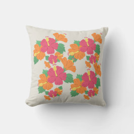 Bloemrijke Bliss –Mooie Bloem Ontwerp voor een Kussen