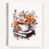 Bloemrijke boeken en thee - Bloemenboek liefhebber (Voorkant)