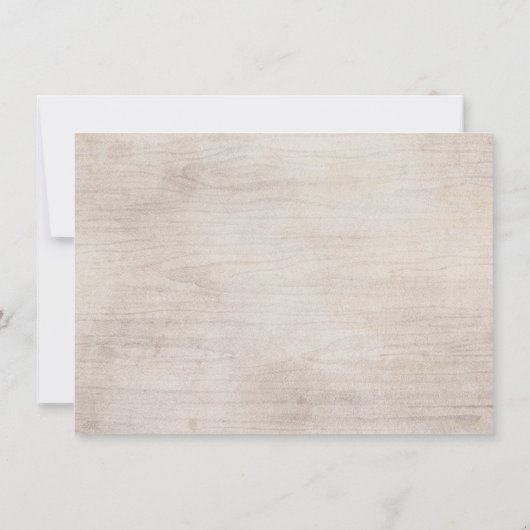 Bloemrijke Boho Landelijke Baby Shower Dankkaart Kaart (Achterkant)