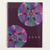 Bloemrijke botanische abstracte illustratie planne planner (Voorkant)